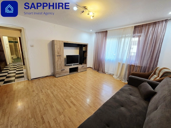 Apartament 2 camere de închiriat zona 13 Septembrie, mobilat și utilat — fotografia 3
