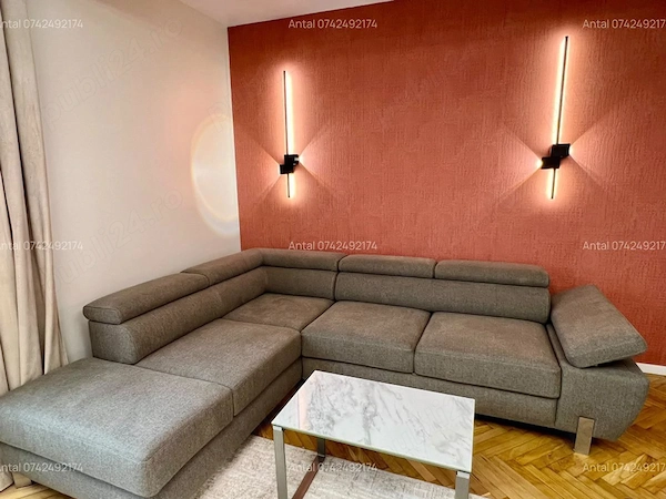 Apartament 2 camere | 47 mp | Ultracentral | Prima inchiriere | Mobilat și utilat premium — fotografia 3