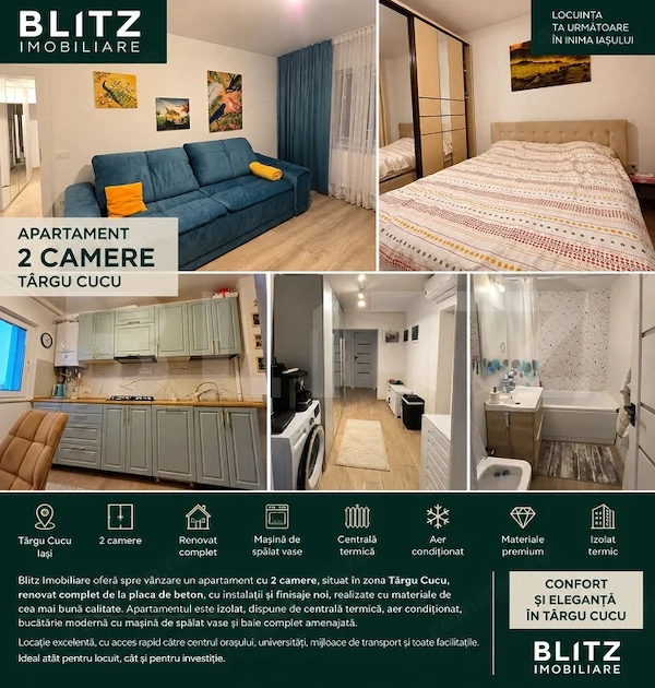 Apartament 2 camere – Târgu Cucu — fotografia 1