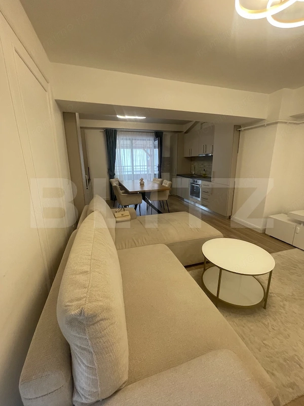 Apartament superb de închiriat - 78 mp +40 terasă - Parcare - Calea Moldovei — fotografia 3