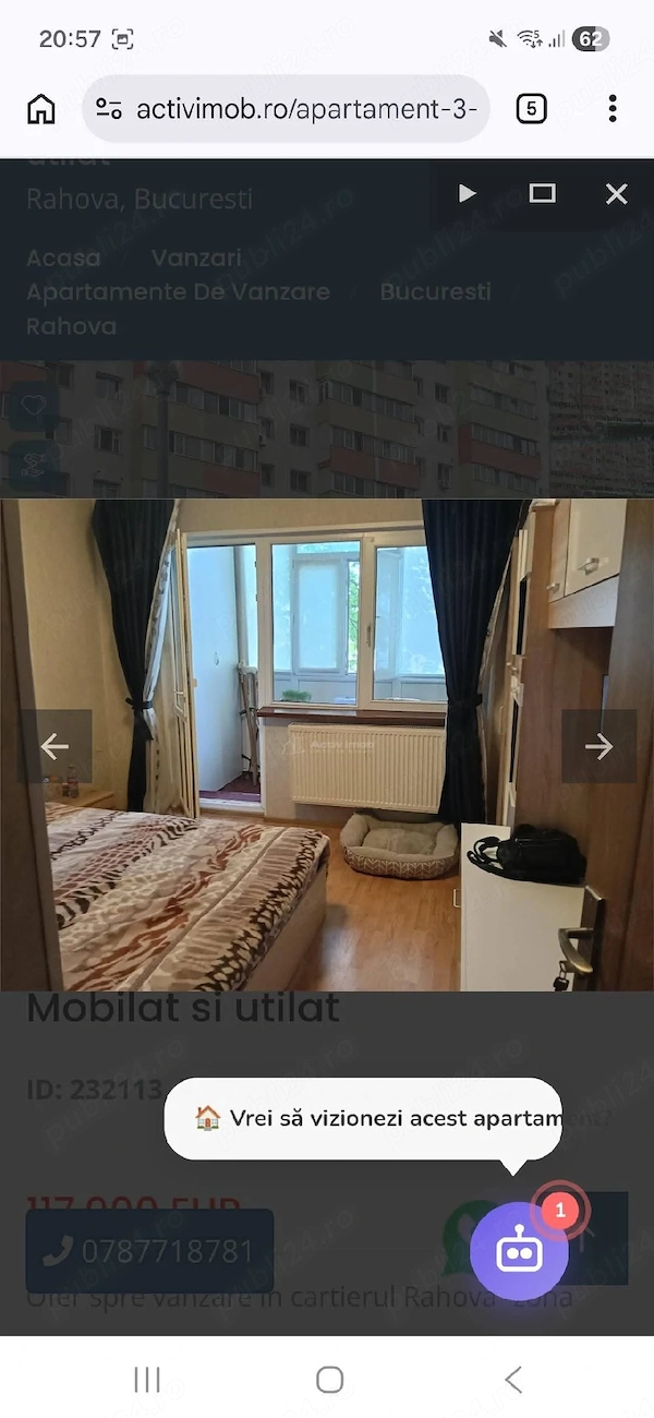 Apartament 74m2 vanzare — fotografia 3