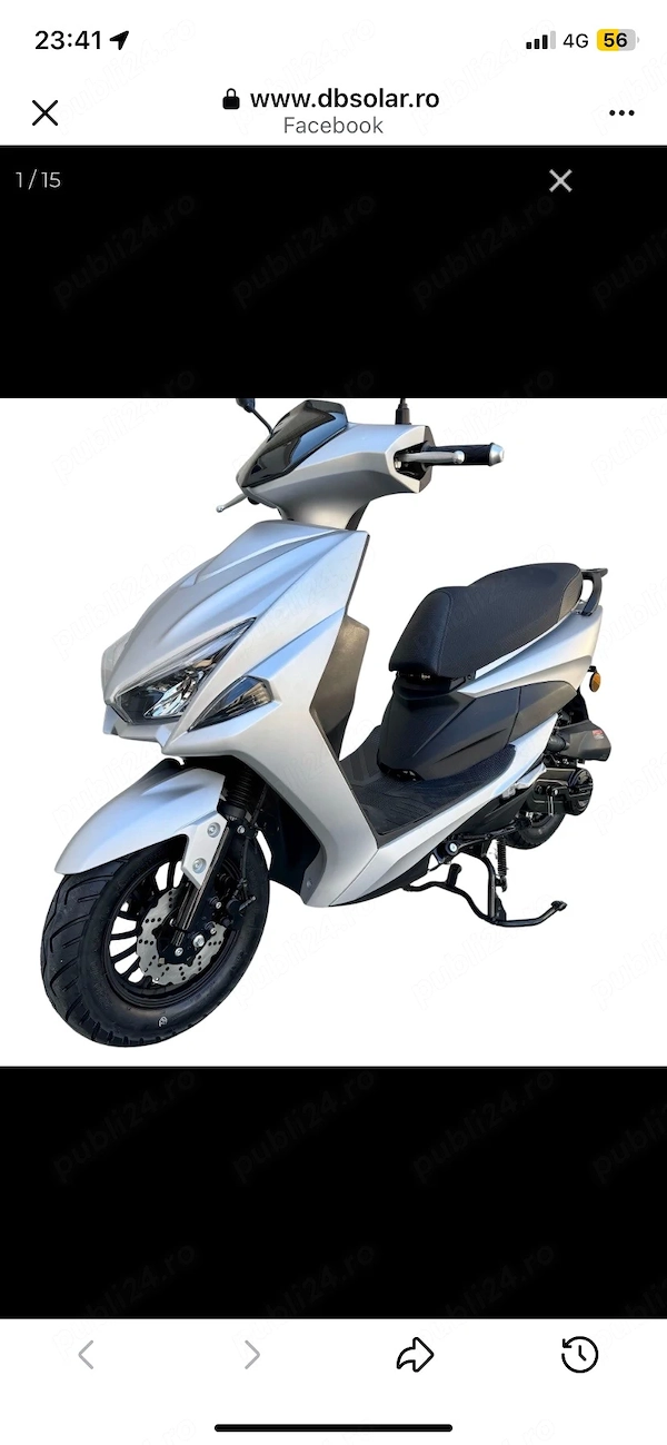 scuter benzina fara permis