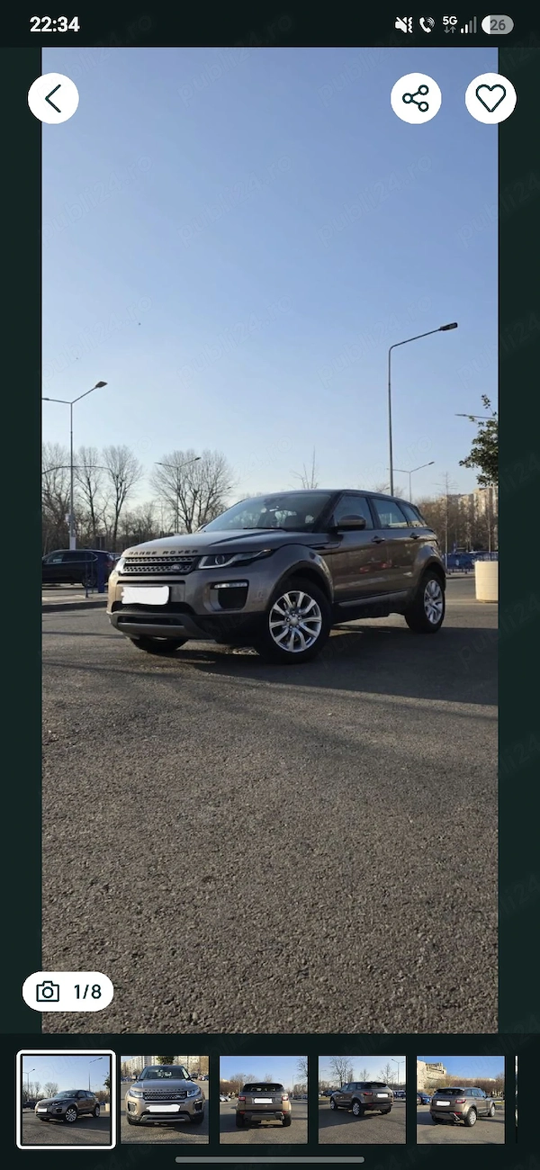 Range rover evoque