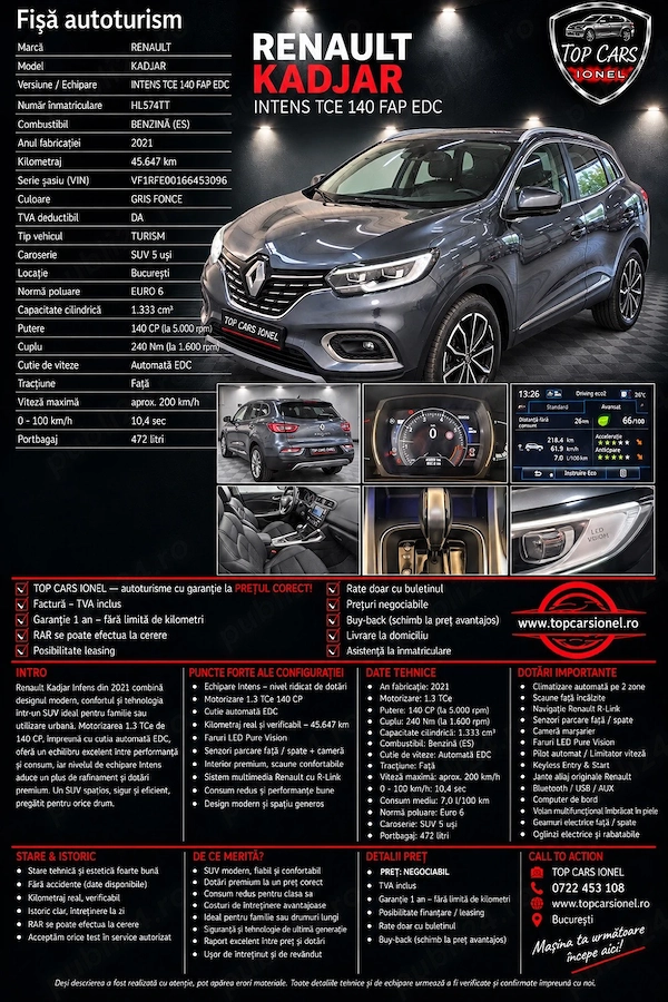 RENAULT Kadjar 2021 — imagine 20