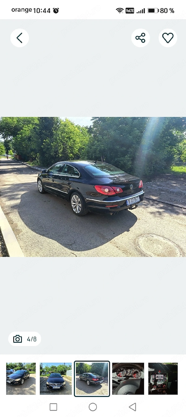 VOLKSWAGEN Passat CC 2010 — imagine 3