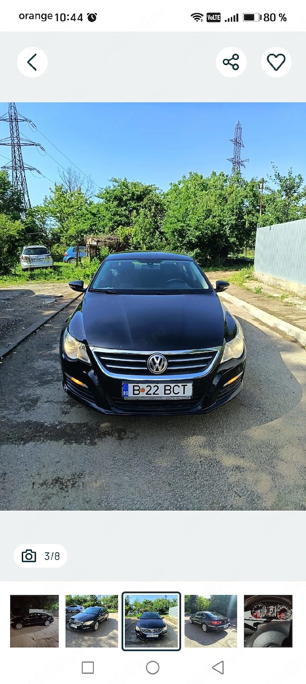 VOLKSWAGEN Passat CC 2010 — imagine 5