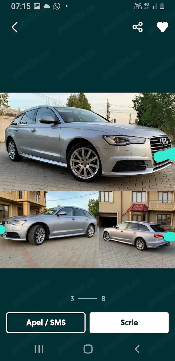 vand audi a6 2016
