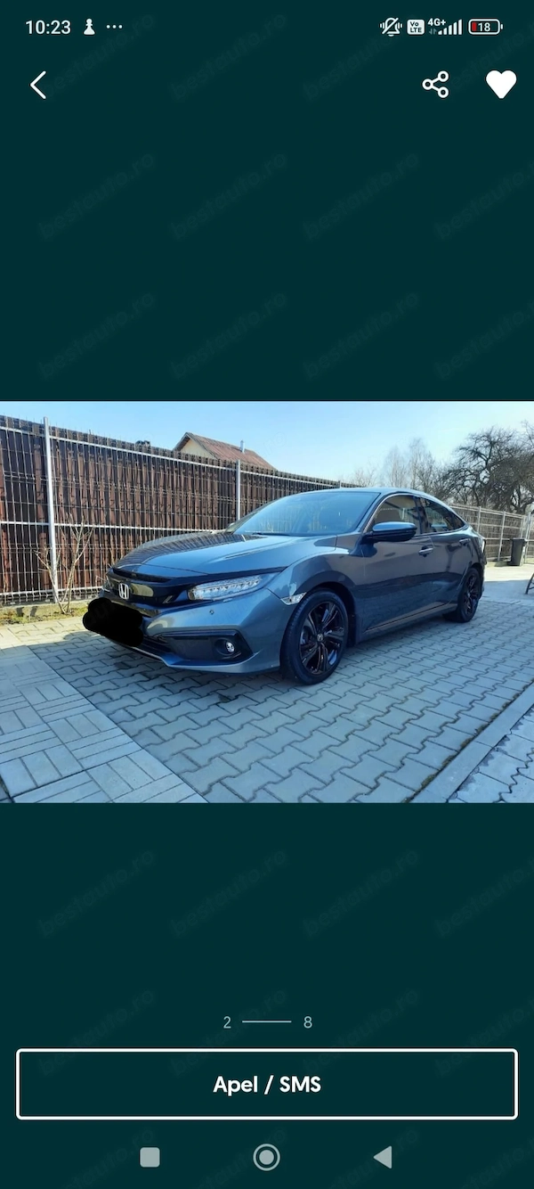 HONDA Civic 2020 — imagine 2