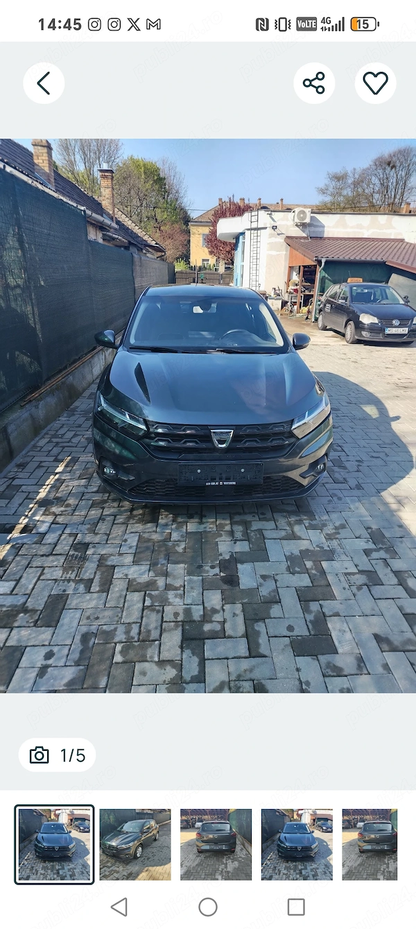 DACIA Sandero 2021 — imagine 4