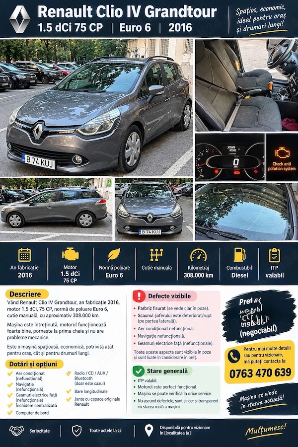 RENAULT Clio 2016 — imagine 5