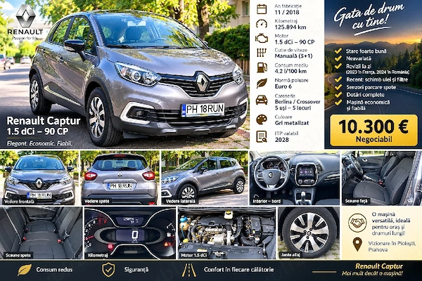 RENAULT Captur 2018 — imagine 9
