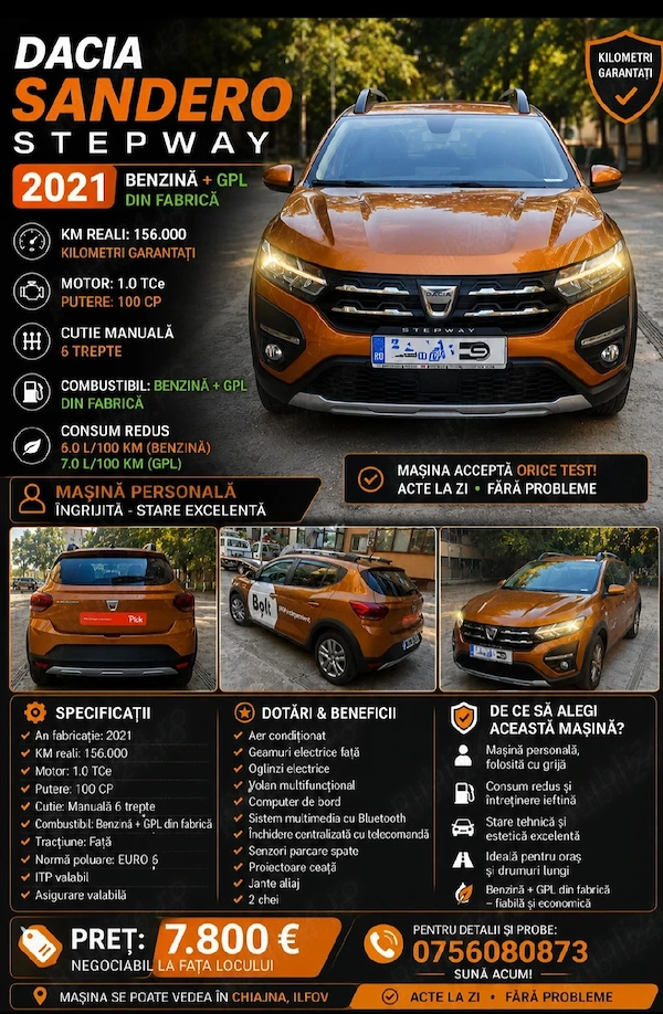 DACIA Sandero Stepway 2021 — imagine 5