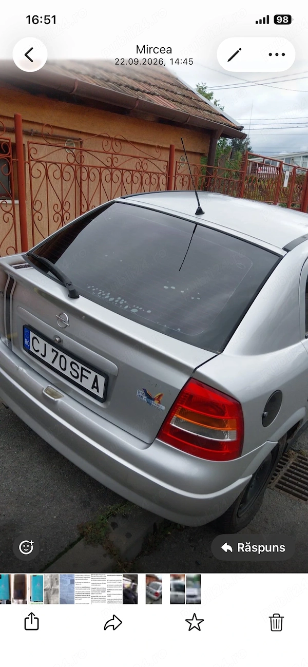 OPEL Astra 2002 — imagine 3