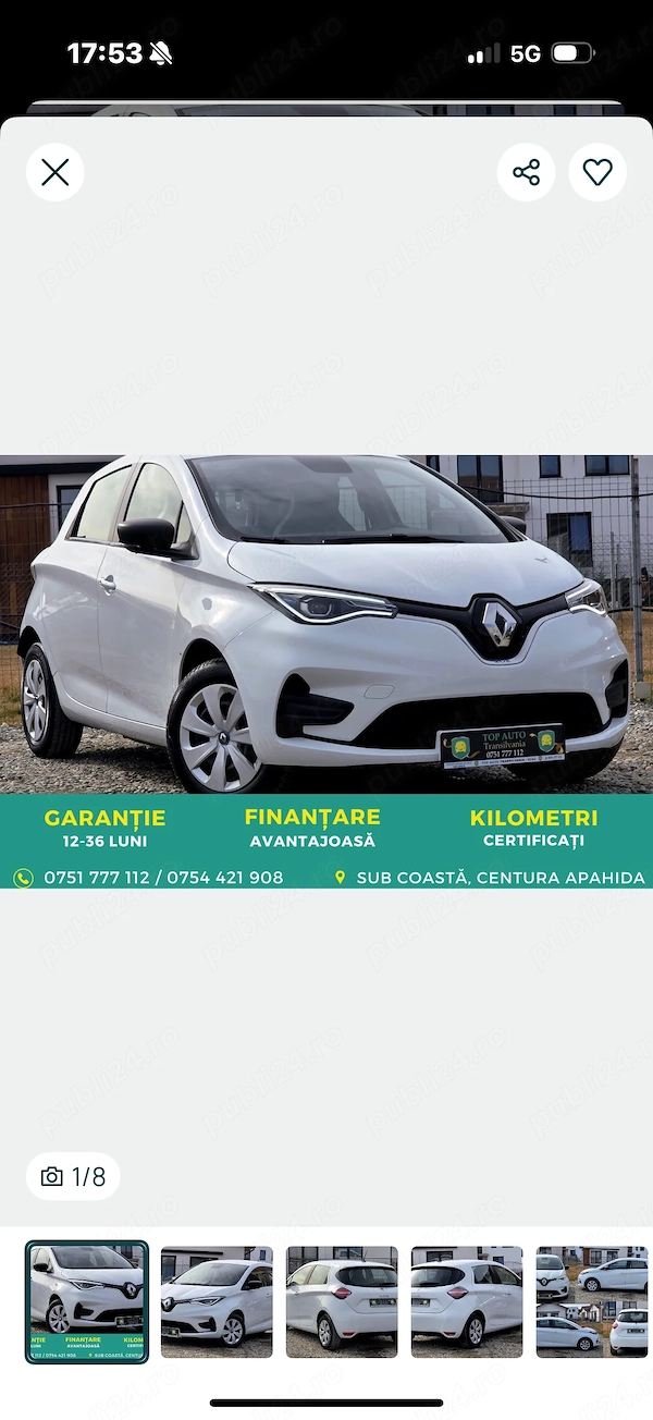 RENAULT Zoe 2020 — imagine 2