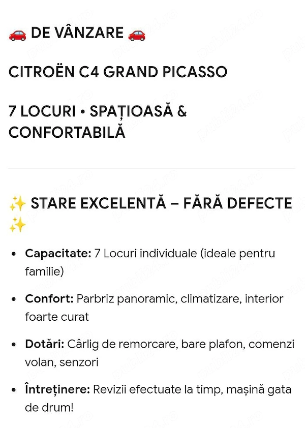 CITROËN C4 Picasso 2007 — imagine 2