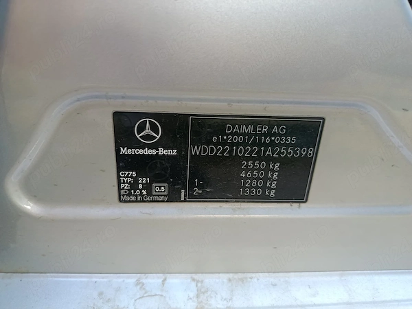 MERCEDES-BENZ S-Class 2008 — imagine 7