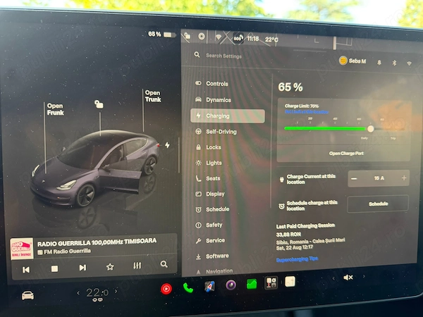 TESLA Model 3 2022 — imagine 3