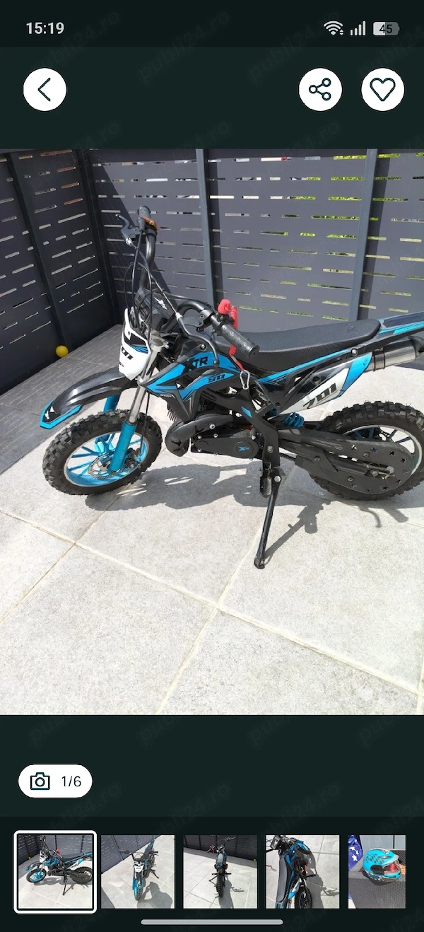 Motocross copii
