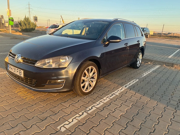 VW Golf 7 Variant 1.6 TDI DSG 2016 | Euro 6 | Climatronic | Navi | Întreținut
