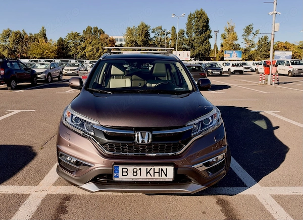 Honda CR-V Executive 4x4 Automat | 160 CP | Piele Crem | Trapă | Istoric Honda | TVA inclus