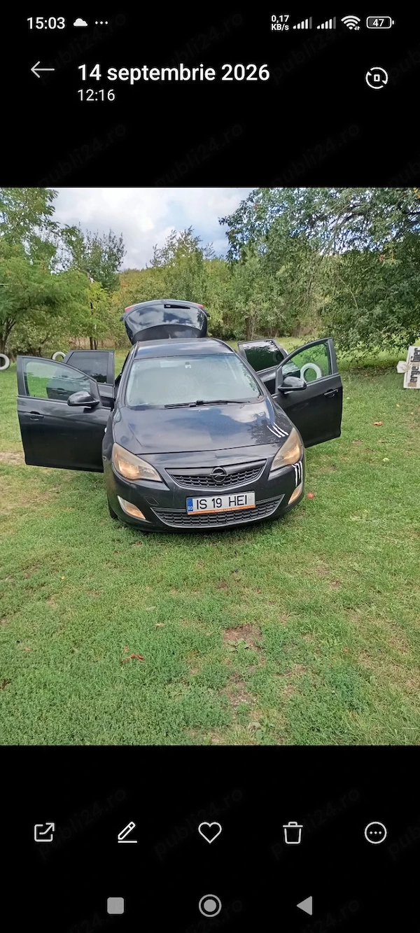 OPEL Astra 2012 — imagine 5