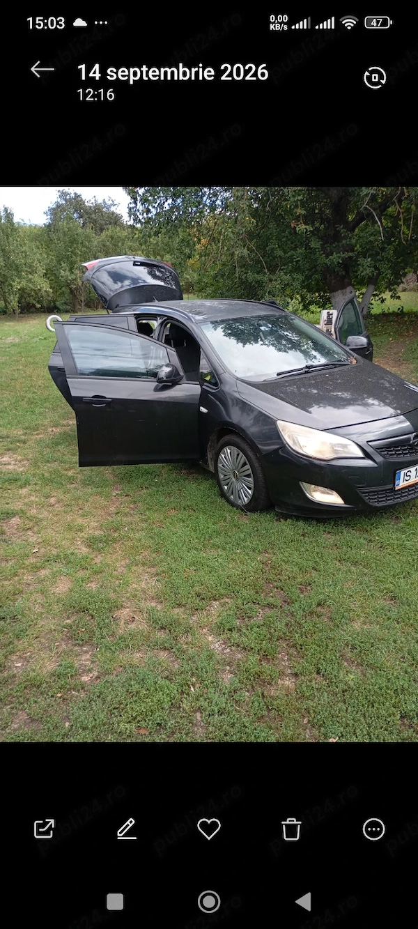 OPEL Astra 2012 — imagine 3