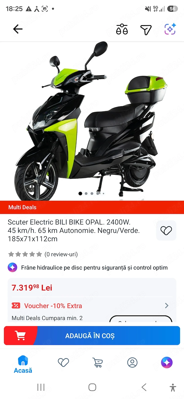 De vănzare scuter electric