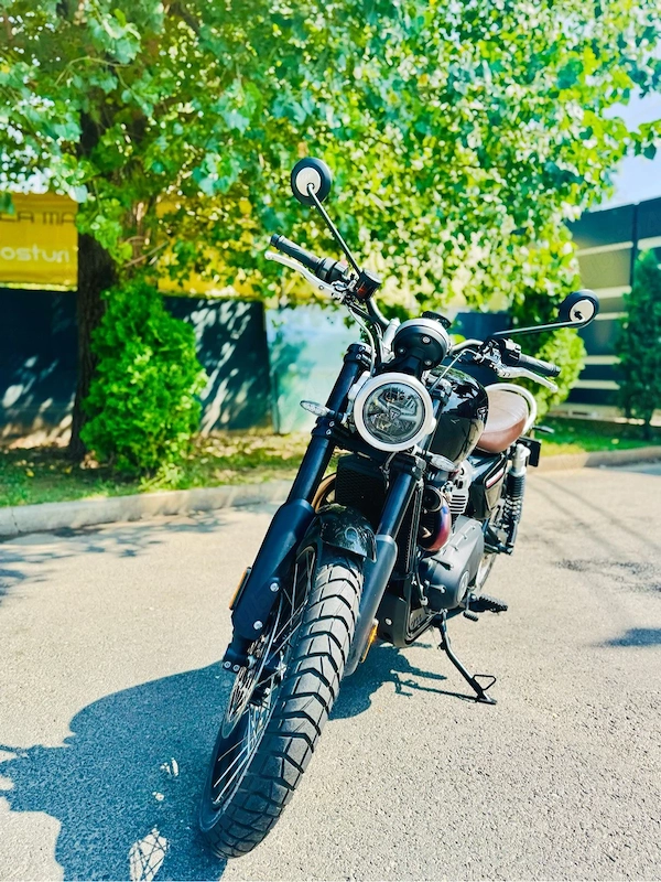 Triumph Scrambler 12 km | Stare impecabilă | Garanție