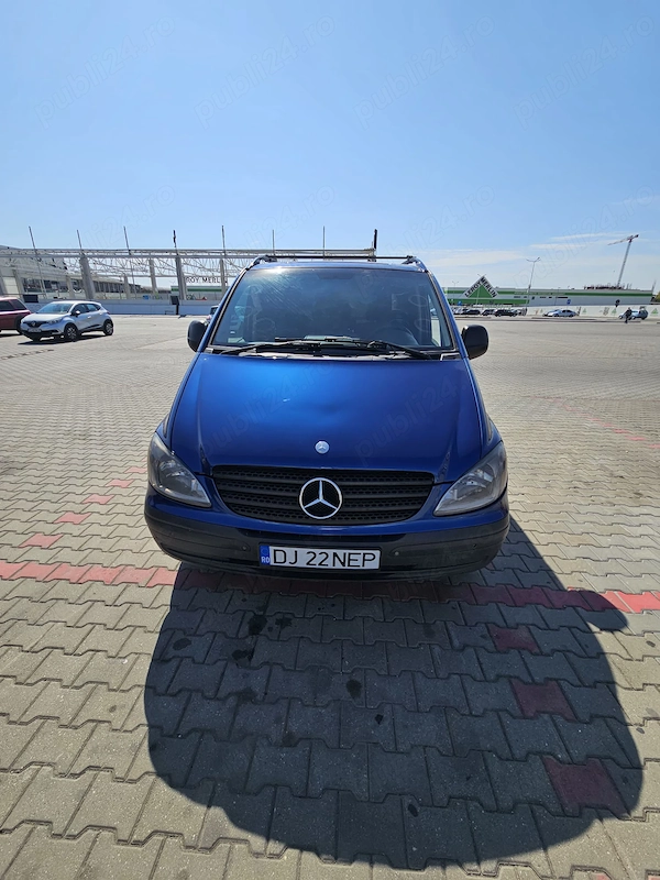 Vând Mercedes vito, 8+1, 168 000 km, usi laterale pe ambele parti, cârlig remorcare, 2200 cmc,
