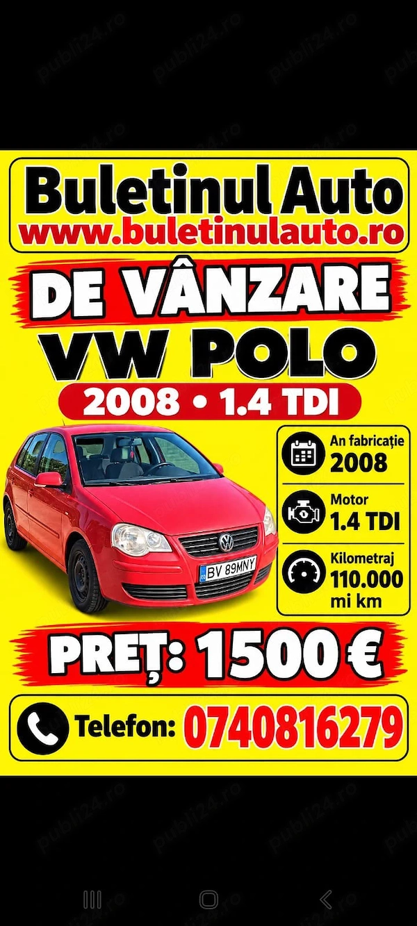 VOLKSWAGEN Polo 2008 — imagine 6