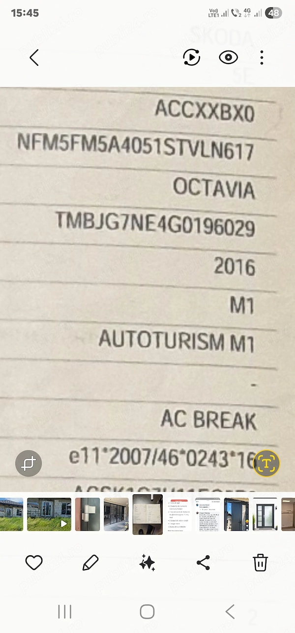 SKODA Octavia 2016 — imagine 8