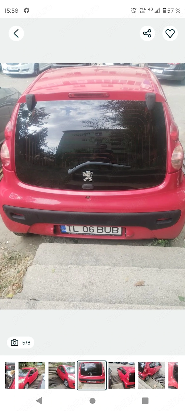 PEUGEOT 107 2009 — imagine 4