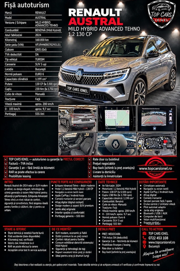 RENAULT Austral 2024 — imagine 6