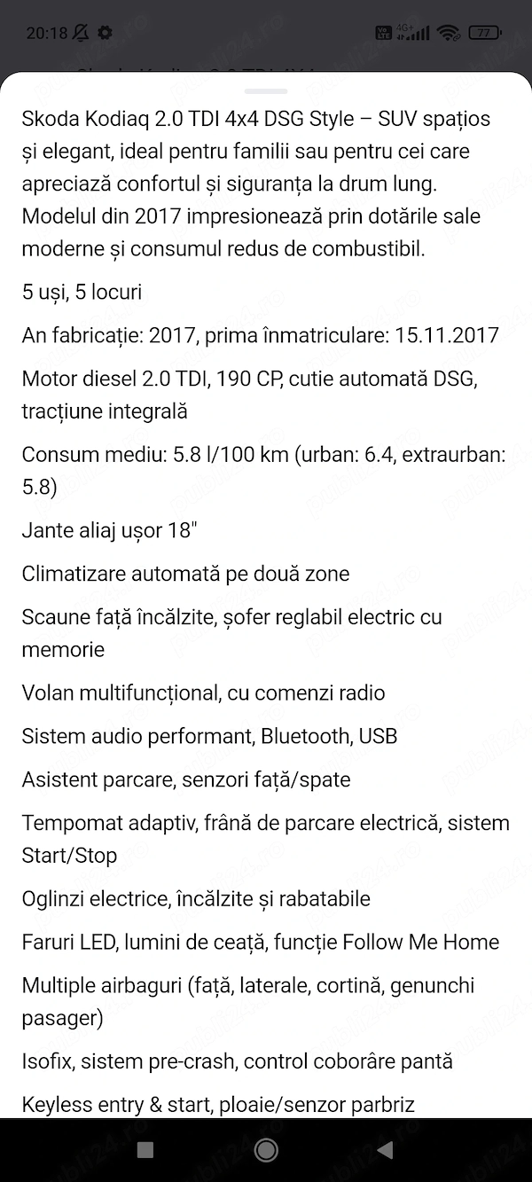 SKODA Kodiaq 2017 — imagine 6