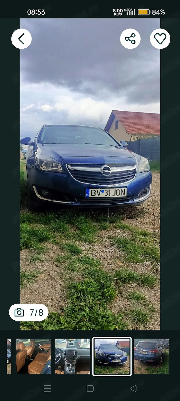 OPEL Insignia 2015 — imagine 4