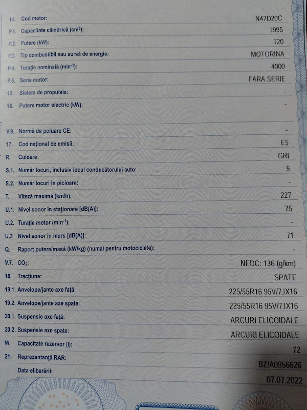 BMW Seria 5 2008 — imagine 9