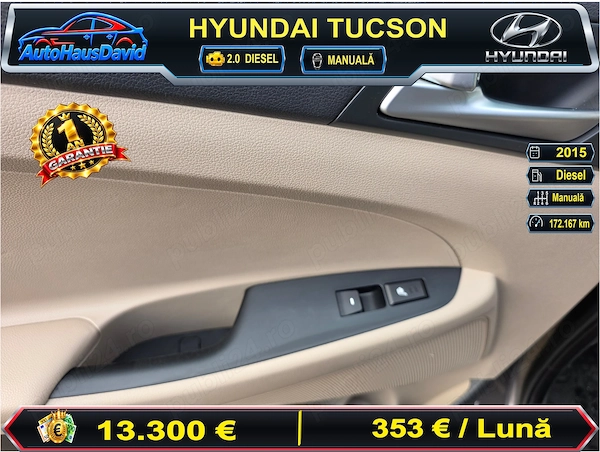 HYUNDAI Tucson 2015 — imagine 12