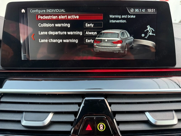 BMW Seria 5 2018 diesel, 29.500 € — imagine 8