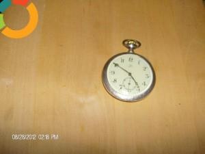 ceas de buzunar argint OMEGA A