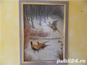 vind tablou ulei antic 1946 - imagine 2