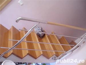 Balustrade din inox  si sticla - imagine 7