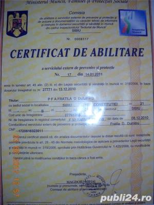 Securitate sanatate in munca & PSI, calitate si profesionalism.(Servicii externe SSM&PSI) - imagine 3