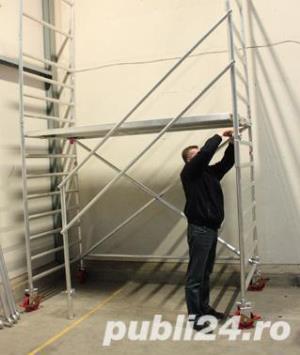 schela mobila, schela aluminiu