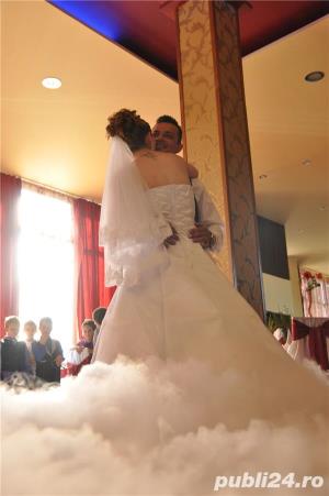 Fum greu cu gheata carbonica nunta - imagine 2