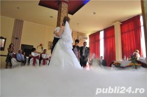 Fum greu cu gheata carbonica nunta - imagine 3