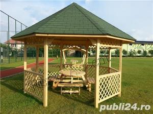 Foisoare din lemn, Pavilioane de gradina, Chioscuri de gradina, Filigorii de lemn - imagine 2