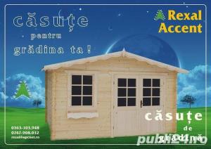 Casute din lemn, Casute de gradina, Casute de lemn, Casuta BICAZ - rexal.ro - imagine 2