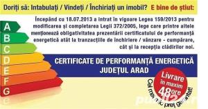 NOUL TIP DE - Certificat Energetic ARAD - imagine 3