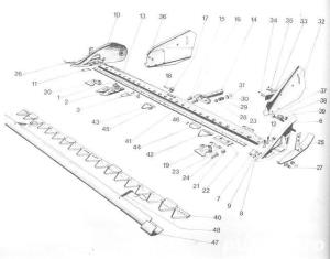 Piese de schimb,motocositore MF70 motocultor MF 70 - imagine 6