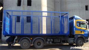 Containere Abroll cu pereti din plasa